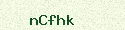 Visual Confirmation Security Code