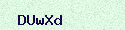 Visual Confirmation Security Code